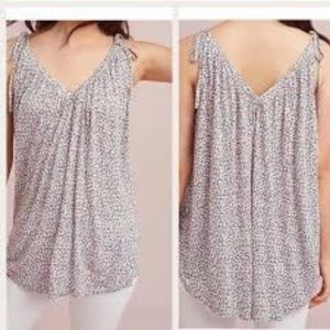 Anthropologie Pure + Good Julian Tie Sleeve Tank